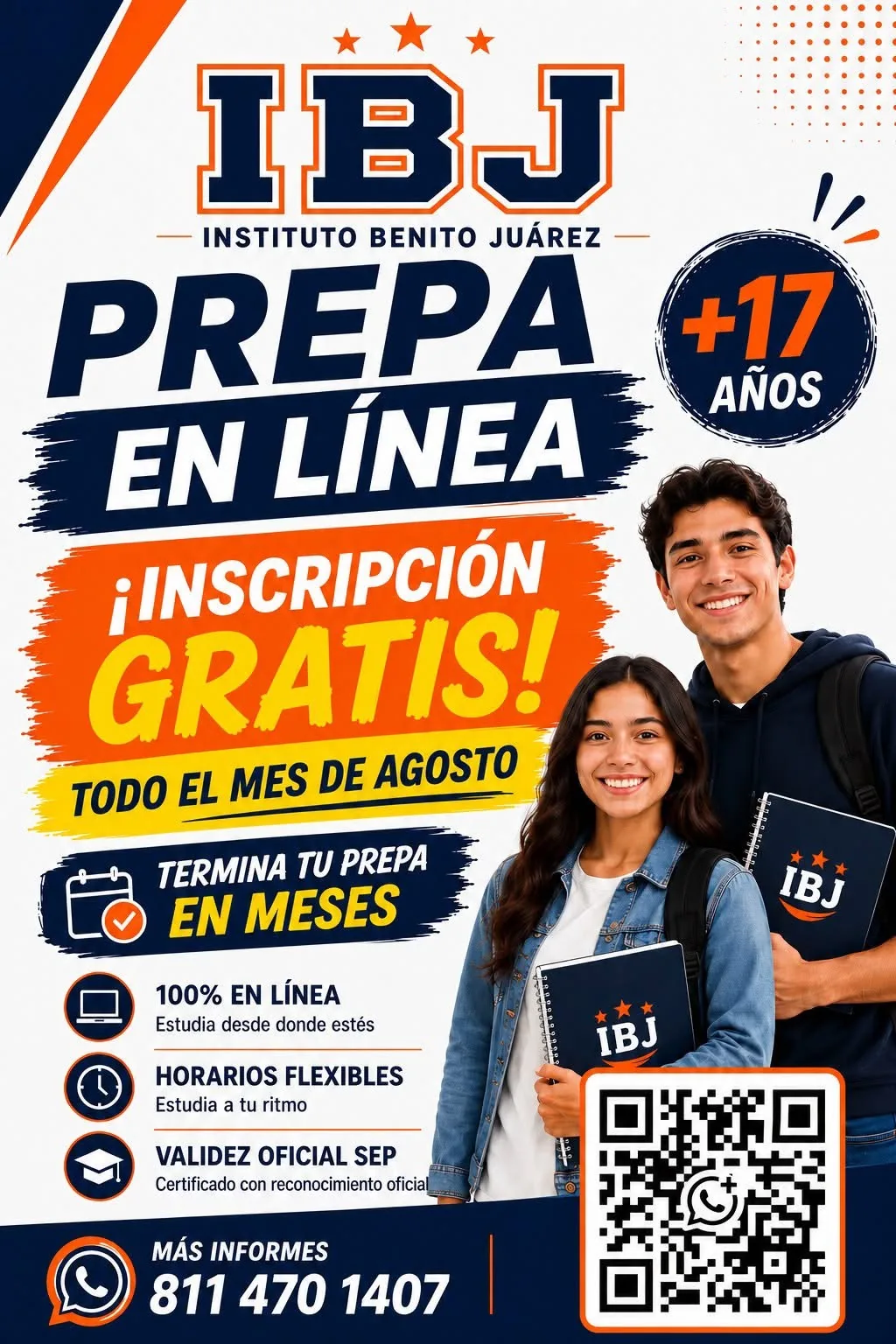 Prepa en línea inscripción